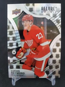2021-22 Upper Deck Allure NHL Shield 2005 Lucas Raymond Rookie #109 Detroit