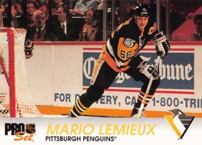 1992-93 Pro Set Hockey Mario Lemieux #139 NM/MT COND. PITTSBURGH PENGUINS - Image 1 of 2