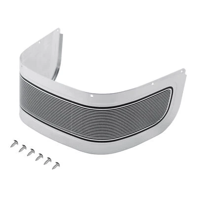 Chrome Front Fender Trim Skirt For Harley Touring Electra Glide Road King 80-13 - Image 1 of 4