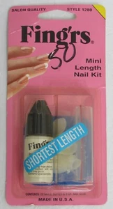 Fing'rs Nail Kit Mini Length Vintage - Picture 1 of 5