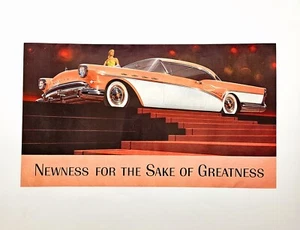 Vintage Buick Century car ad original 1957 dealer sales advertisement - Picture 1 of 1