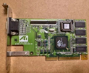 ATI Rage IIC AGP Graphics Card 109-49800-11 1998 Vintage 8MB Untested - Picture 1 of 2
