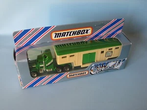 Matchbox Convoy CY-6 Kenworth Horsebox with side Tampo Macau Boxed 170mm - Picture 1 of 6
