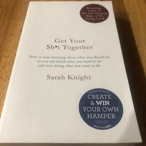 Get Your Sh*t Together by Sarah Knight | Paperback | Self Help | Used Like New - Bild 1 von 2