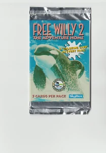 1995 Skybox Free Willy 2, The Adventure Home Movie Trading Cards - ungeöffnete Packung - Bild 1 von 1