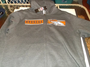 Denver Broncos NFL  Team Apparel Touchback Hoodie by Majestic L  - Picture 1 of 3