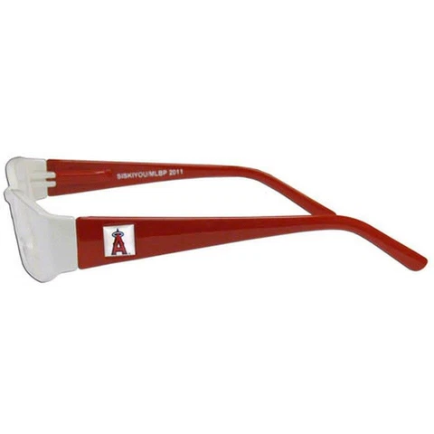 Los Angeles Angels Color Glasses Readers 1.50 Power [NEW] MLB Eye Glass Sun Cover