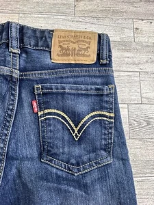 Levi’s Boyfriend Jeans Stretch Girls Size 10 Reg - Picture 1 of 9