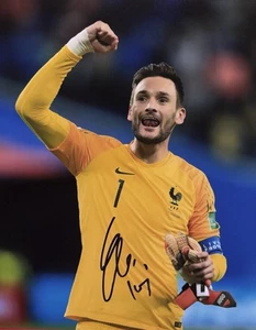 Hugo Lloris France Signed 8x10 Photo! LAFC GOALKEEPER! World Cup Champion! W/COA - Bild 1 von 2