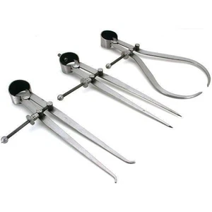 New 3 Pieces Spring Caliper Set - Inside Outside & Divider 8" inch / 200 mm -... - Picture 1 of 1