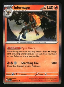 SV06: Twilight Masquerade #033/167 Infernape Holofoil - Bild 1 von 2