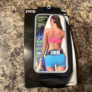 Support Smartphone PRO Strength Active Ceinture Argent avec Poche Clé Noir - Photo 1 sur 2