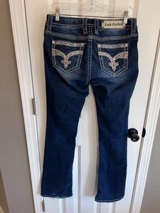 ROCK REVIVAL Women's "Tansy" Boot Cut Jeans Size 26 x 33 - Picture 1 of 2