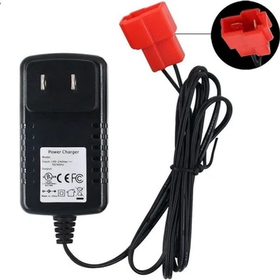 Adaptador de cargador de coche 7,0 V0,8 A cargador de batería de 6 voltios para niños Foto 1 de 4