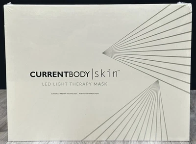 Máscara de terapia de luz LED CurrentBody Skin – Luz vermelha e infravermelha - Nova caixa lacrada - Imagem 1 de 4