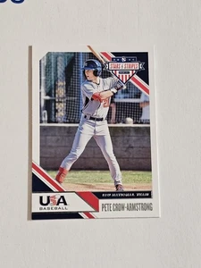 Panini USA Baseball Stars & Stripes 2020 Pete Crow-Armstrong #48 🔥 - Imagen 1 de 2