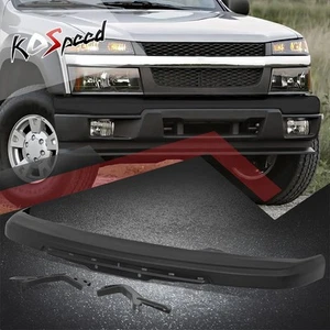 Black Front Bumper Face Bar w/ Brackets for Chevy Colorado GMC Canyon 2004-2012 - Picture 1 of 6