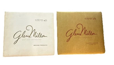 Glenn Miller & Orchestra RCA Victor Collector’s QTY 10 Vinyl Records 2 Sets - Image 1 of 4