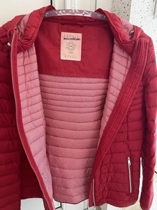 Esprit leichte Übergangs Daunenjacke Größe XL rot, siehe Maße - Bild 1 von 12