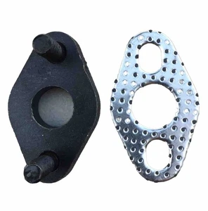 O2 SENSOR BOSS 2-BOLT TOYOTA STYLE W/STUDS W/gasket - Picture 1 of 2