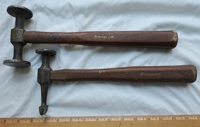 Juego de 2 herramientas a presión vintage martillos corporales EE. UU. BF617 y BF618 picking bumping Foto 1 de 4