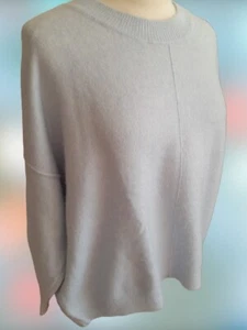 Vince Camuto soft Lightweight Crew neck Sweater large/L cotton candy blue - Picture 1 of 7
