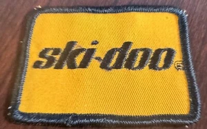 VINTAGE SKI-DOO SNOWMOBILE PATCH ABOUT 2" X 3" (P15) - Picture 1 of 1