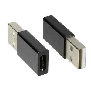 USB Adapter Verbinder USB-A Stecker zu USB-C Buchse Hi-Speed 480Mbit/s | 1Stück - Bild 1 von 6