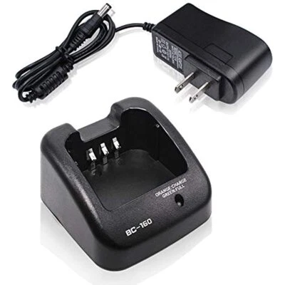 BC-160 Charger for BP-232 Icom Radio IC-A14 IC-F15 IC-F3011 IC-F4011 F14 F24  - Image 1 of 4