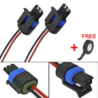 2Pcs T56 VSS Speed Sensor Connector Wiring Pigtail For GM LT1 LS1 Transmission - Image 1 of 4