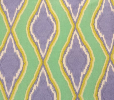 Impressions Spring 2013 Diamond Ty Pennington BTY Green Gold Purple Geometric - Image 1 of 3