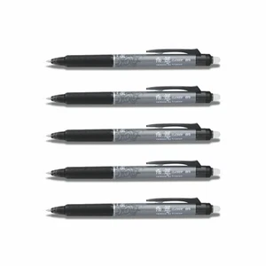 Pilot Frixion Clicker 0.5 Tintenroller schwarz - 5er-Set - Bild 1 von 1