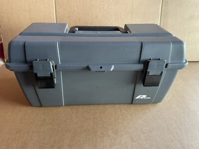 Caja de herramientas grande Plano azul caja de aparejos - 20"x10,5"x10" con bandeja modelo 651 Foto 1 de 4