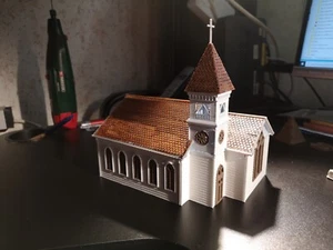 3d printed Church , HO SCALE - Picture 1 of 9