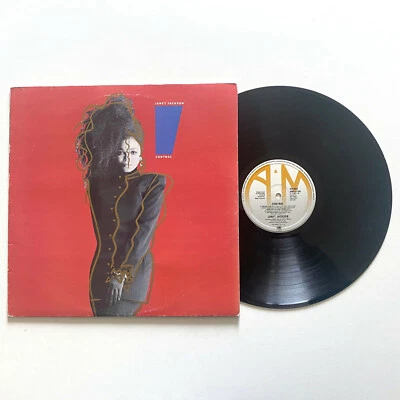 JANET JACKSON Control LP A&M A2/B1 EX/VG+ 1986 with Inner Sleeve - Image 1 of 3