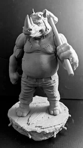 Rocksteady TMNT Figure Resin Statue - Picture 1 of 1