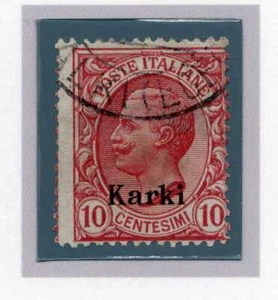EGEO - KARKI 1912 - Serie ordinaria 10 c. - Effigie di Vittorio Emanuele III tip - Bild 1 von 1