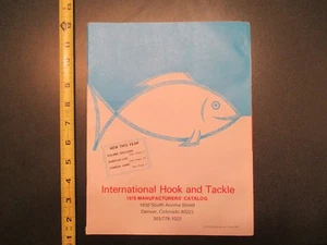 1976 International Hook and Tackle Fish Fishing Catalog Sales Advertising - Picture 1 of 12