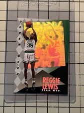 1993-94 Upper Deck Team MVP Hologram #2 “REGGIE LEWIS”  Celtics  HOF!!  MINT!!
