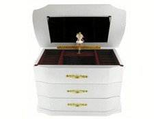 CARILLON MECCANICO AUTOMATICO BAULE PORTAGIOIE e BALLERINA MELODIA FAMOSA 25120