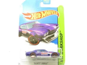 Hotwheels 70 Chevy Chevelle 243/250 Purple Long Card 1 64 Scale Sealed - Picture 1 of 3