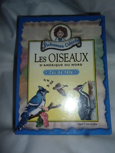 Les Oiseaux D'Amerique Du Nord Jeu De tete Professeure Caboche - Imagen 1 de 6