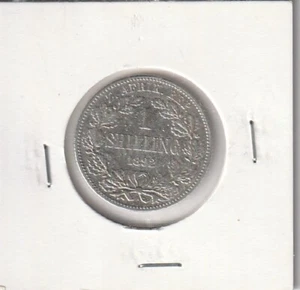 SÜDAFRIKA 1 SCHILLING 1892 FEIN - Bild 1 von 2