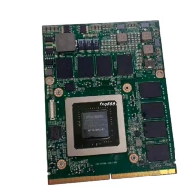 Dell Alienware M15X M17X Clevo M57NL MSI 16F1/F2 Graphics Card N11E-GTX1-B1 - Image 1 of 2