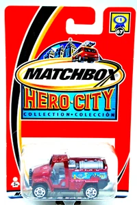 Matchbox HERO-CITY SuperFast no: 67 ALL-TERRAIN FIRE Vehicle Water TANKER MOC - Picture 1 of 6