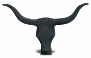 Roping Horns Longhorn Head w/ Spikes Portable Team Roping Rodeo Practice Cattle - Picture 1 of 1