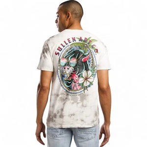 Men's Sullen Art Collective Party Prowler Crystal Wash Premium Tee T-Shirt M-XXL - Picture 1 of 4