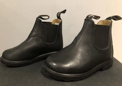 Blundstone 531 Kids Black Leather Blunnies Pull-On Chelsea Boot Size 8 AUS/ 9 US - Image 1 of 4