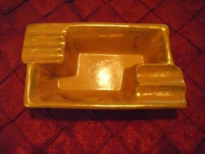 Gorgeous Granada Gold Stangl Pottery Ashtray - Picture 1 of 3
