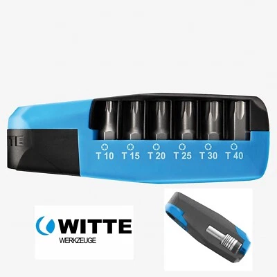 Witte® Ratchdrive - Torx Driver W / 7 Piece Bit Kit  - Made In Germany - Image 1 of 4